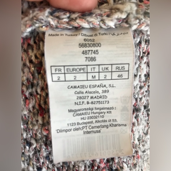 Camaïeu cardigan, size M - Picture 6 of 7